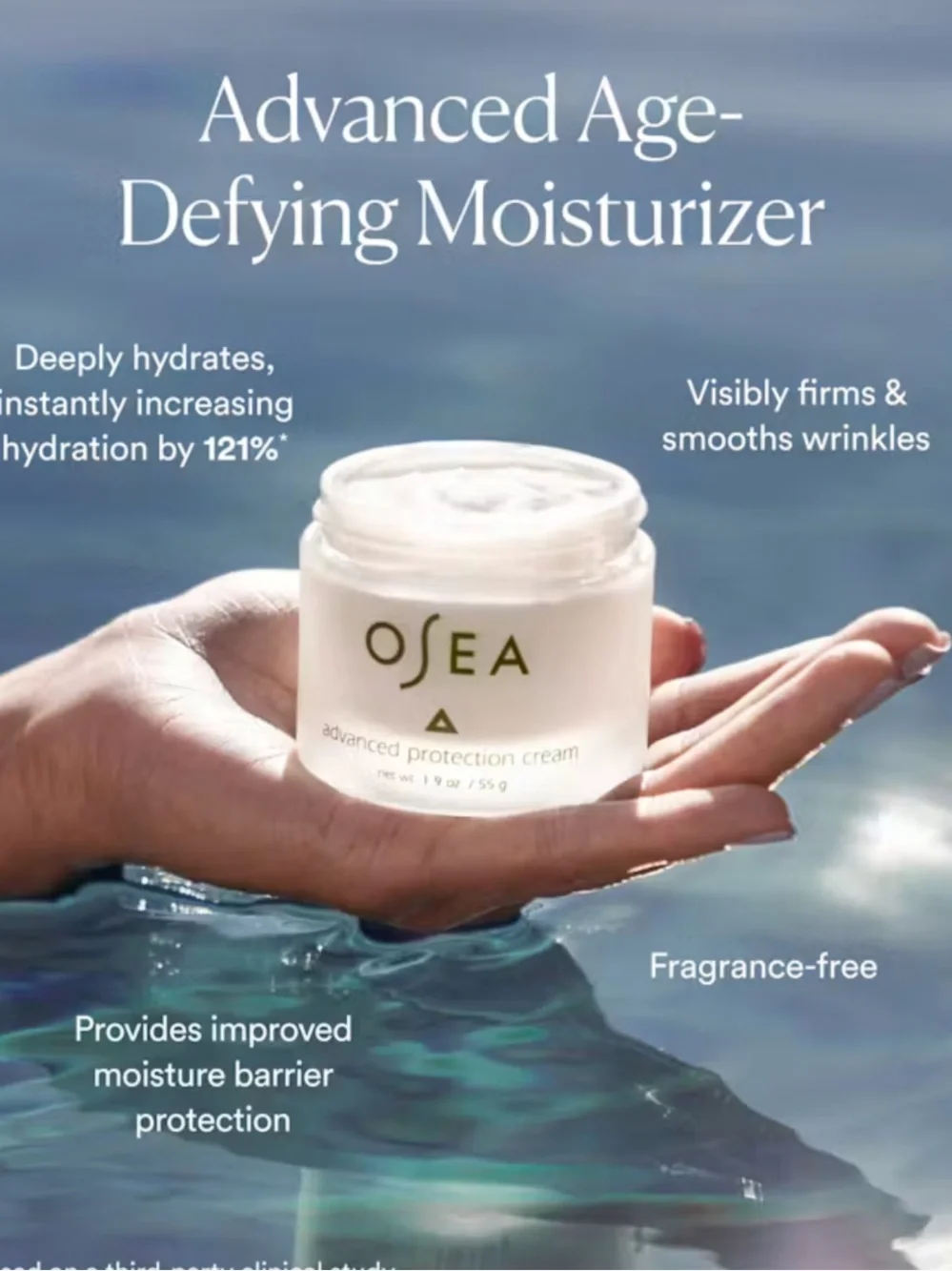 🆕 OSEA advanced protection cream set of 2